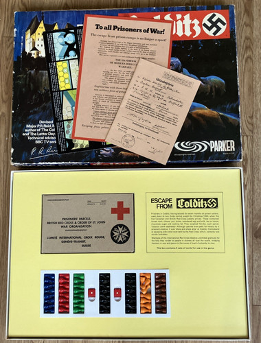 Escape from colditz board - escape,