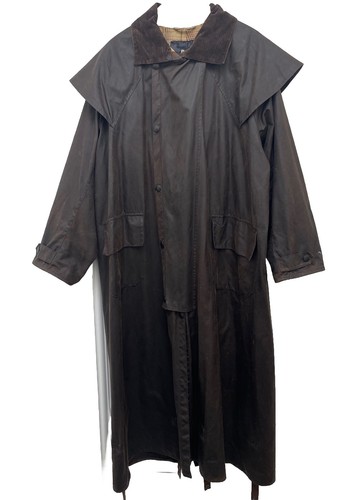 Brown barbour stockman - stockman, waxed
