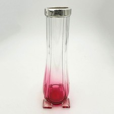 EDWARDIAN CRANBERRY GLASS POSY