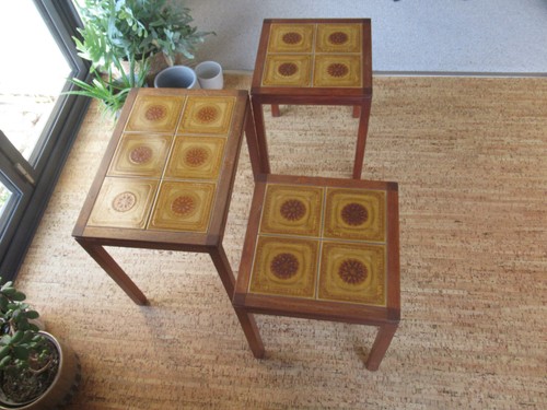 Set three danish tile - set,