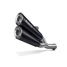 Akrapovic Slip-On Black Steel