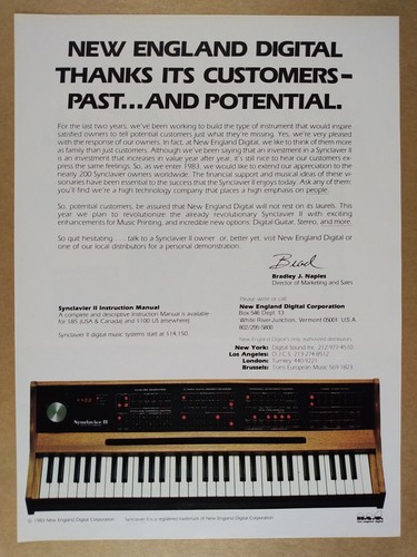 1983 new england digital - 1983,