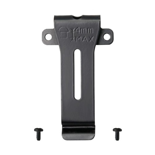 Two way radio belt clip - two,
