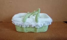 Dolls Green  & White Glitter