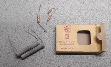 Vintage RS 10 watts resistors 4.7kOhm + others