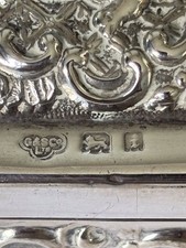 Antique Silver Dressing Table