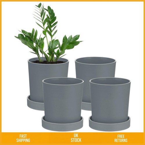 Elegant grey plastic flower - elegant,