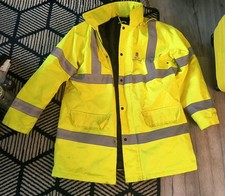 Arco Hi Viz Yellow Security Jacket Large