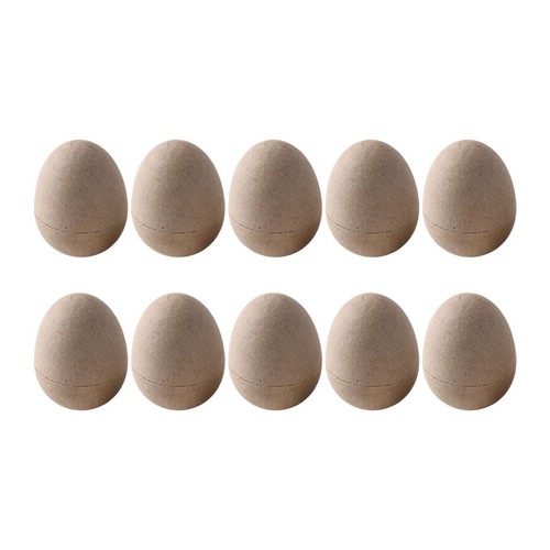 10pcs paper mache eggs - 10pcs, for