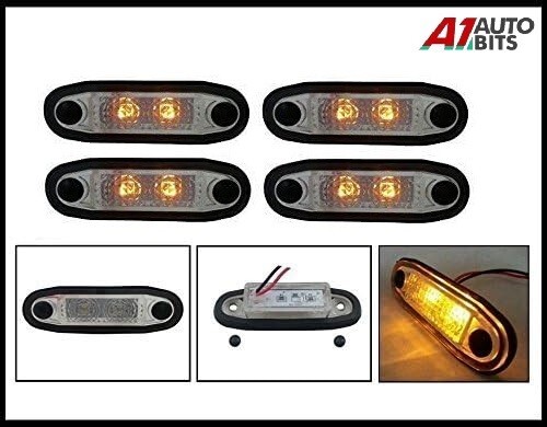 Flush fit led amber orange - fit,