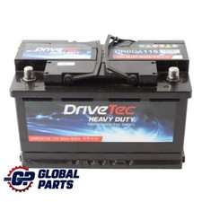 DriveTec Heavy Duty 12V Accumulator Car Battery 80Ah 800A DM110