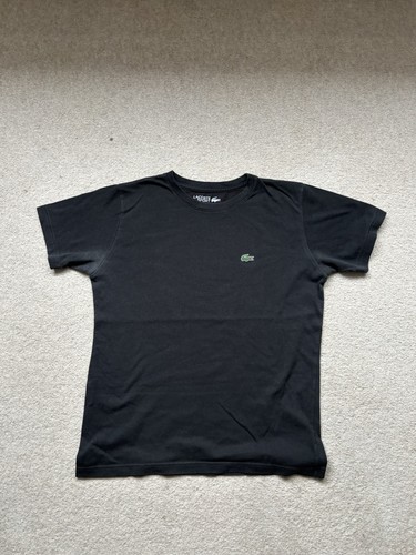 Boys black lacoste shirt - boys,