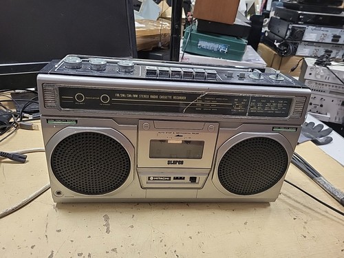 Hitachi stereo trk - hitachi, trk-7340w