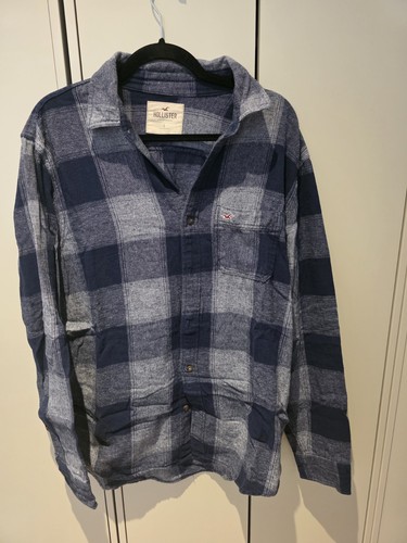 Hollister mens blue plaid - hollister,