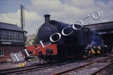 Original 35mm colour slide Manning Wardle 0-6-0ST No5 Littleton at Loughborough