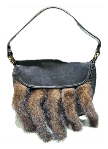 Vintage prada with minx fur - prada,