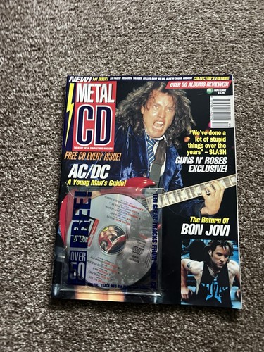 Acdc metal magazine first - acdc,
