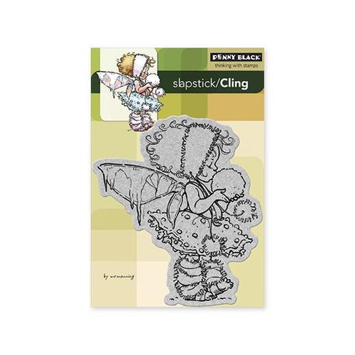 Penny black cling rubber - cling,