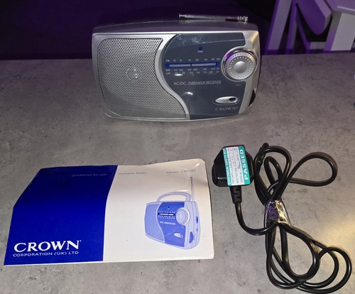 Crown portable radio - crown,