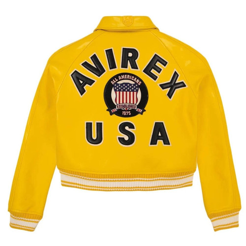 Women avirex yellow - women's,