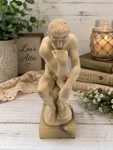 Vtg the thinker statue - vtg,