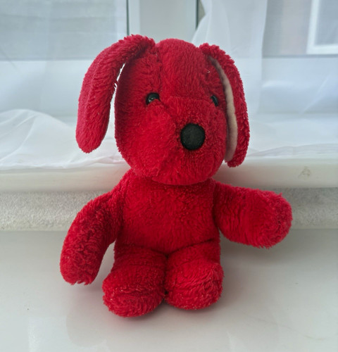 Vintage mothercare red puppy - vintage,