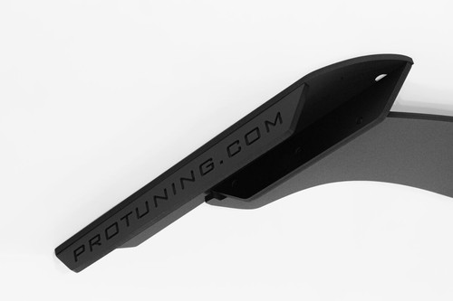 Rear bumper diffuser - rear, addon
