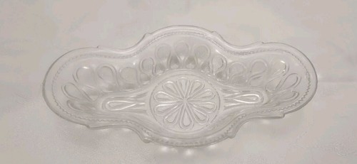 Vintage glass ribbon candy - glass,