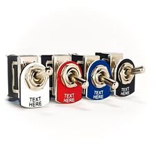 Toggle Switch Nameplate for