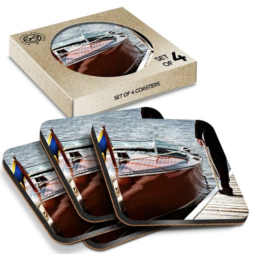 Boxed square coasters - x,