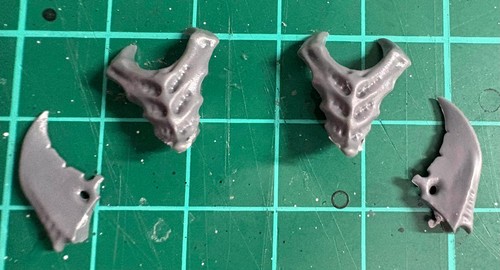 Tyranid carnifex head - tyranid,
