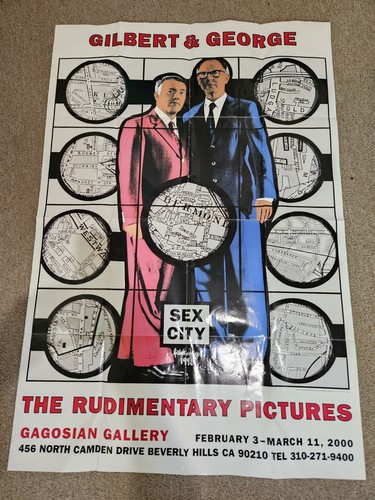Gilbert and george exhibition - gilbert,