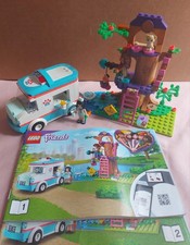LEGO Friends 41445 Vet Clinic Ambulance Set 100% Complete. VGC. No Box.
