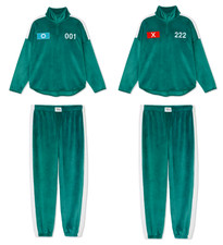 Ladies Fleece Pyjamas SQUID GAME Women 6 to 24 Trending Winter Nightwear Primark