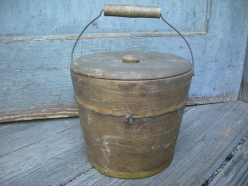 Antique woodenware primitive - antique,