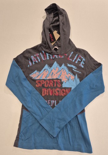 Replay hooded top bnwt - replay,