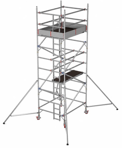 Industrial aluminium scaffold - industrial,