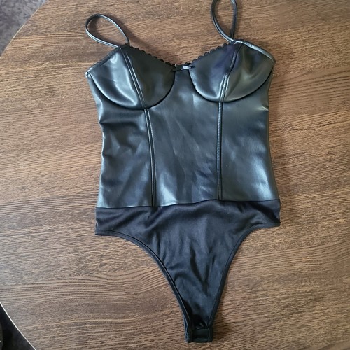 Miss selfridge black faux - miss,