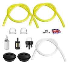 Universal Fuel Line Hose Tube Fuel Primer Bulb Kit For Strimmers Chainsaws Mower