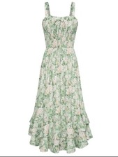 Floral Maxi Dress By Grace Karin Size XL UK 20
