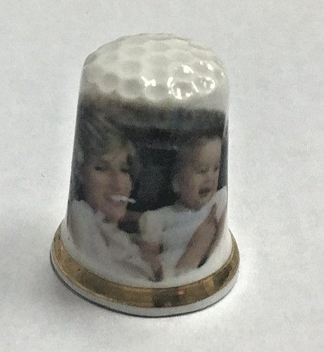 Thimble fine bone china - thimble,