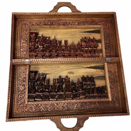 Vintage balinese chess - vintage, &