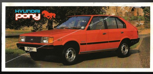 Hyundai pony 1983 - hyundai, uk