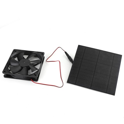 Solar panel powered - powered, fan