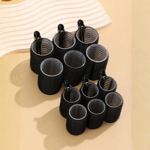12x self grip hair rollers - self,