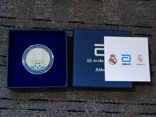 Real madrid medal coin in - medal,
