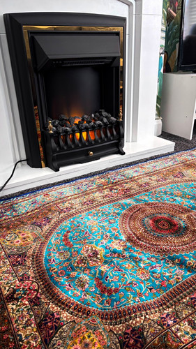 Silk carpet - silk,