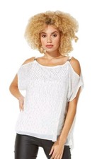 SEXY COLD SHOULDER TUNIC TOP