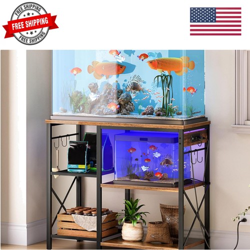 Fish tank stand with power - fish,