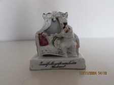 Vintage Painted Porcelain Fairing German (12 months after the Wedding))